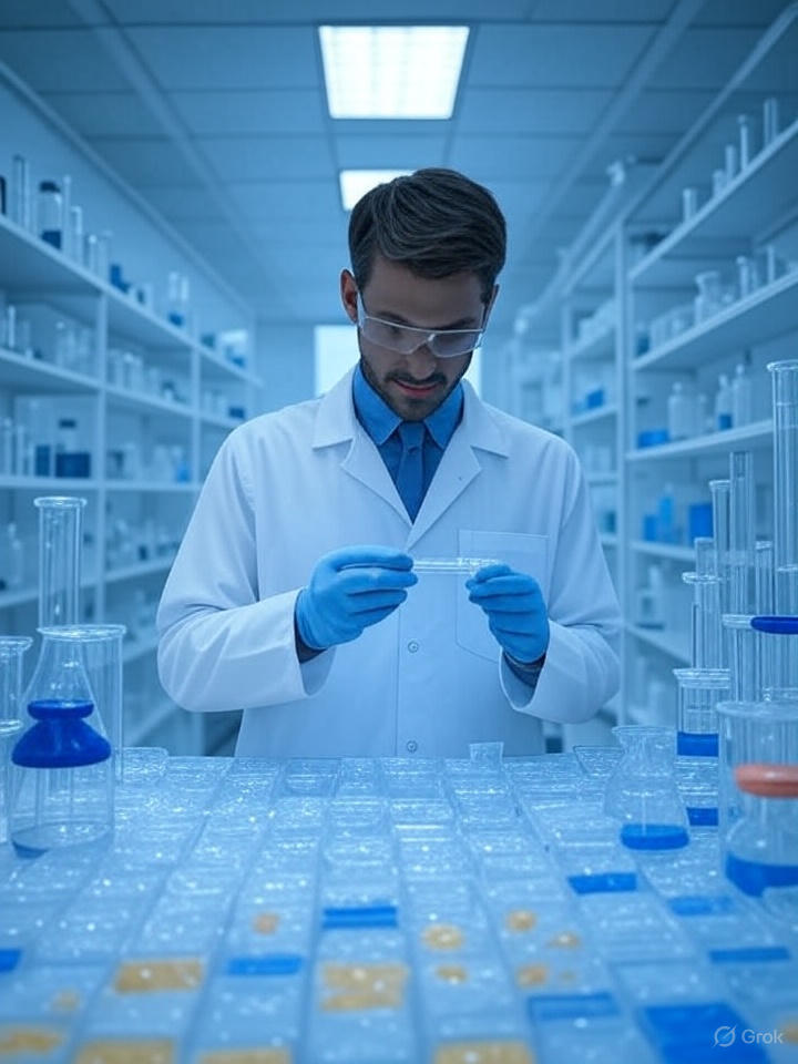 Clinical trial illustration